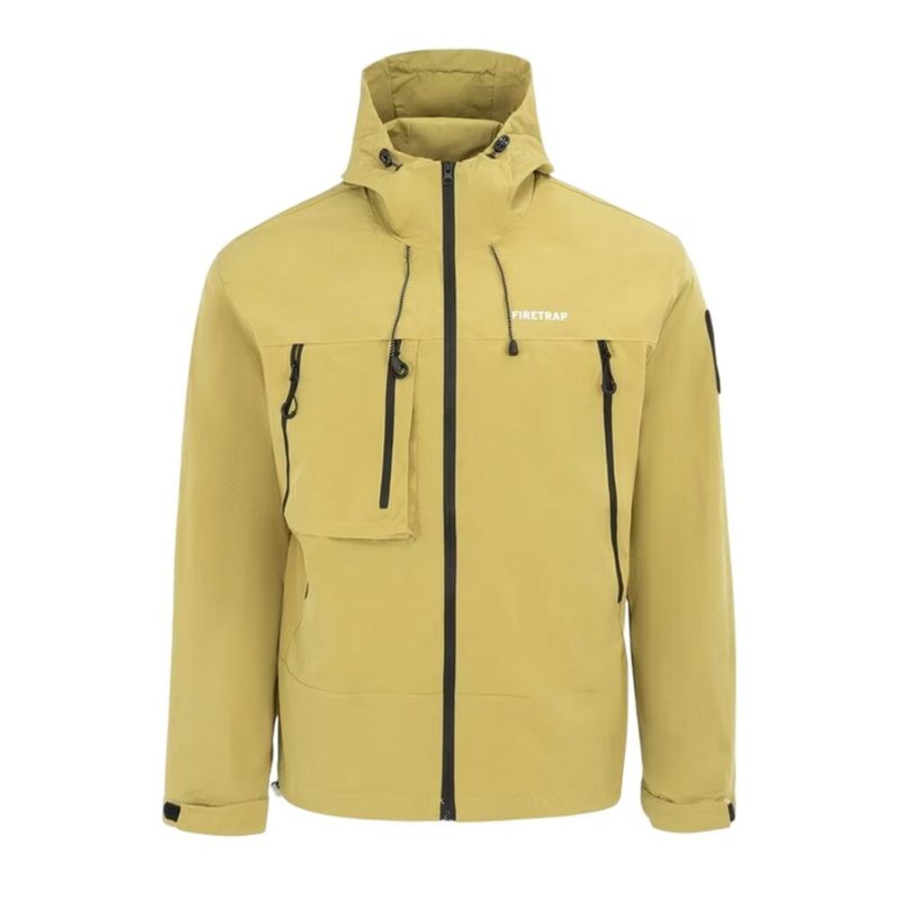 Firetrap Mens Windproof  Windbreaker / Yellow